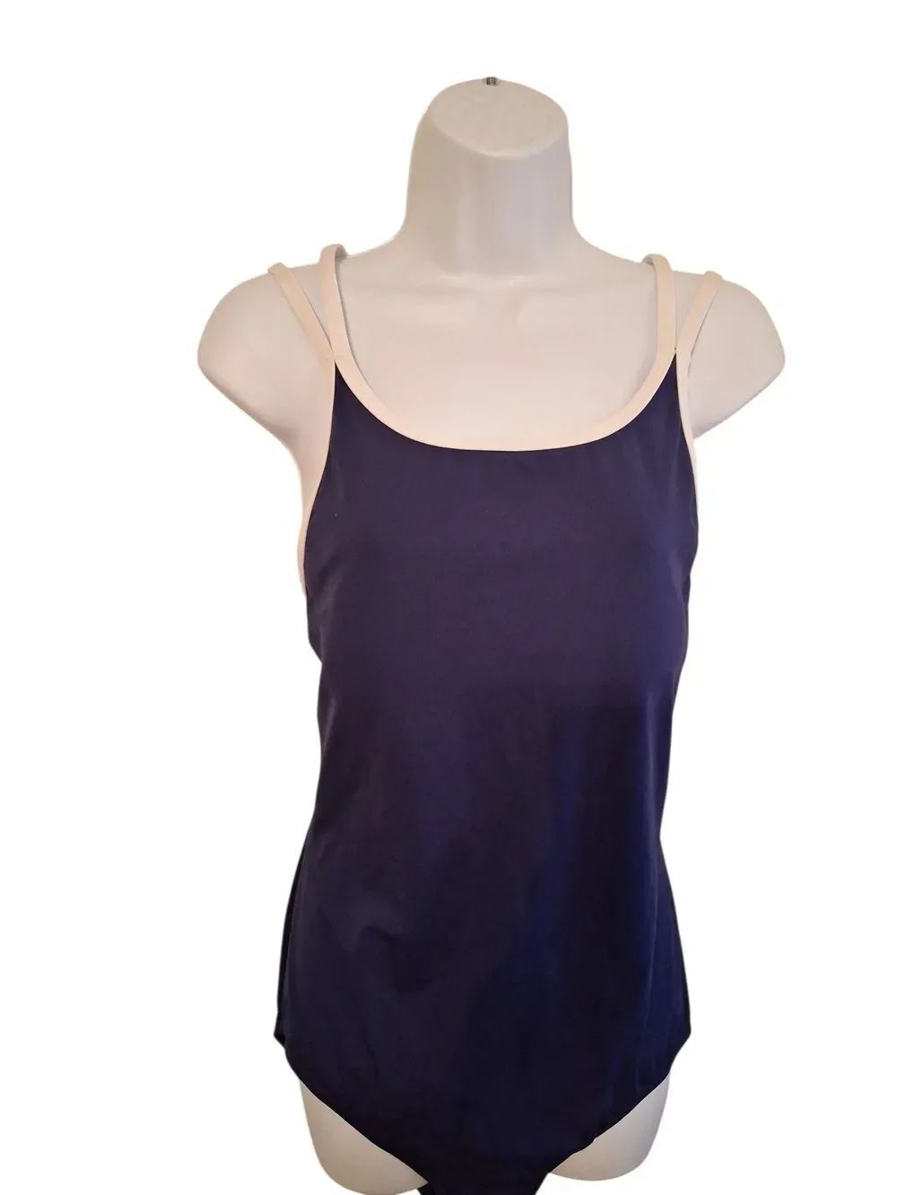 Speedo Navy One-Piece Swim Bodysuit